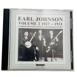 EARL JOHNSON - Complete Recorded Works 1927-1931 Vol 2 (CD, 2007, Import)